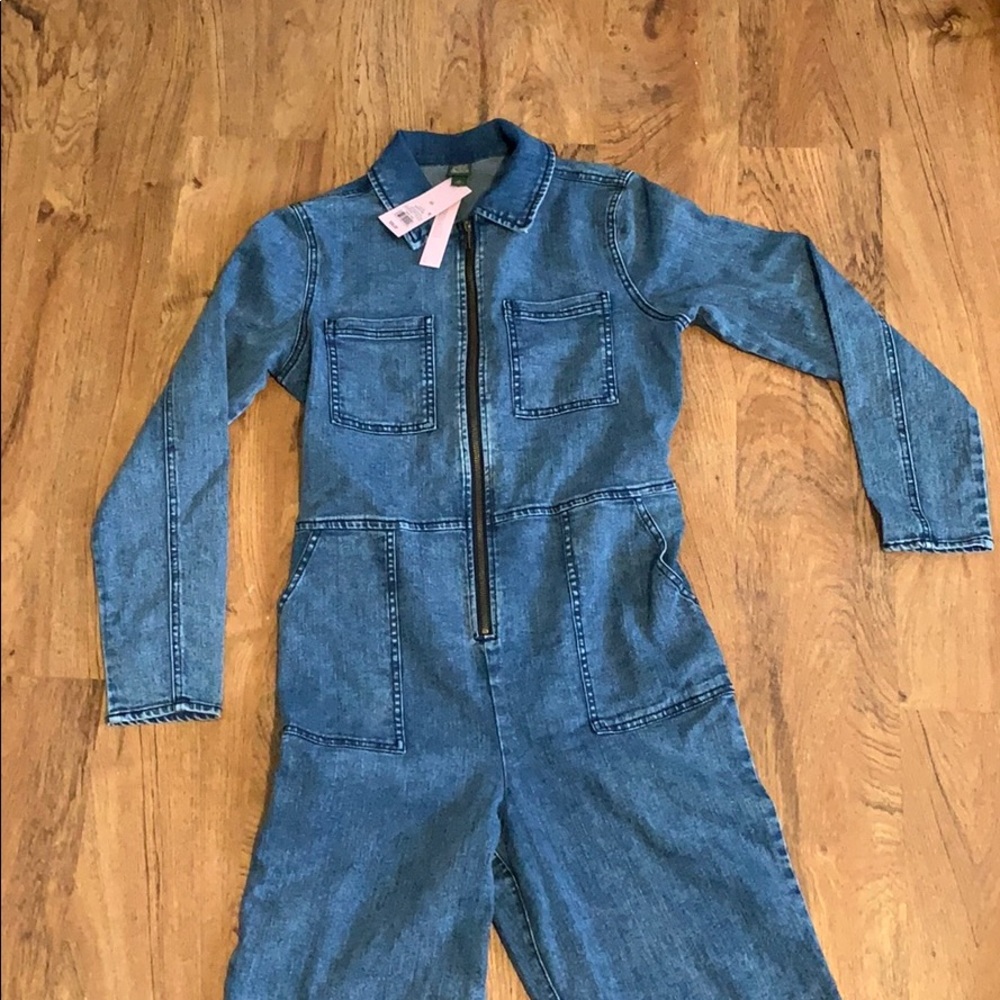 Wild Fable denim jumpsuit